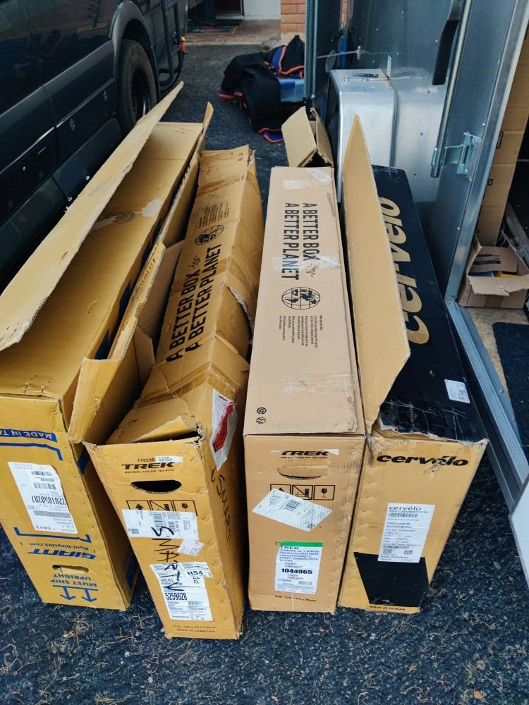 FREE Bicycle Shipping Boxes