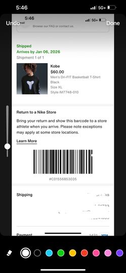 Kobe Long Sleeve Shirt