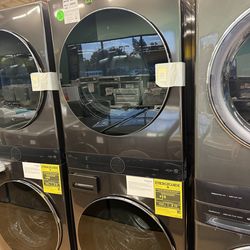 LG Gas dryer and washing machine tower