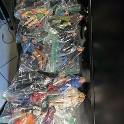 Assorted figures, NECA and marvel legends brand