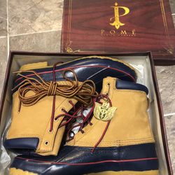 Men pome duck boots