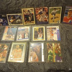 JORDAN, GRIFFEY, JOHNSON, RODMAN,PIPPEN,STACKHOUSE, KEMP 