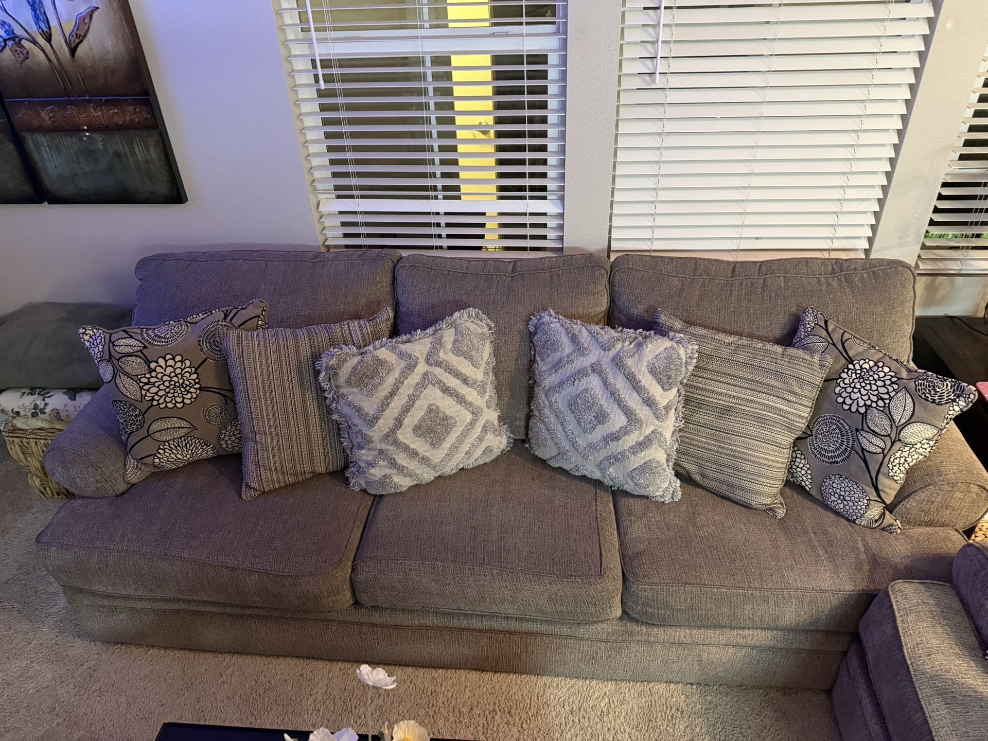 Couch And Center Piece 