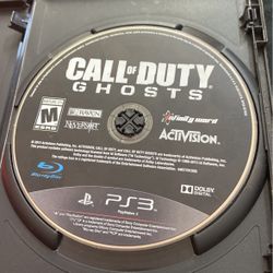 Call Of Duty Ghosts Ps3
