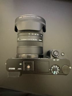 Sony a6100 Camera + Sigma 18-50mm f/2.8 Lens