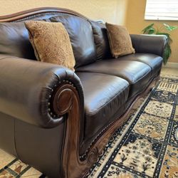 3 pieces Living Room Sofa Set with Tables