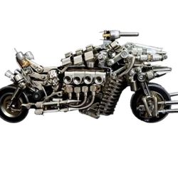 3D Metal Motorcycle Model Kit