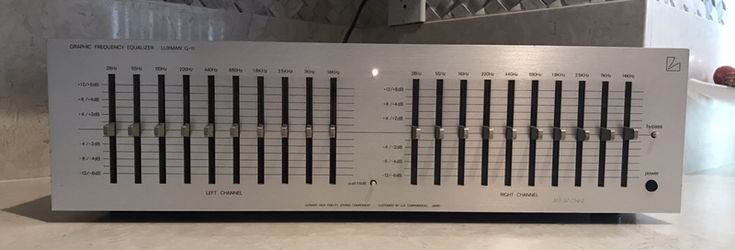 LUXMAN  Ｇ-11 Luxman G-11 Solid-State Graphic Frequency Equalizer Manual | HiFi