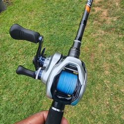 Shimano tranx 201 phenix combo and 13 fishing phenix combo