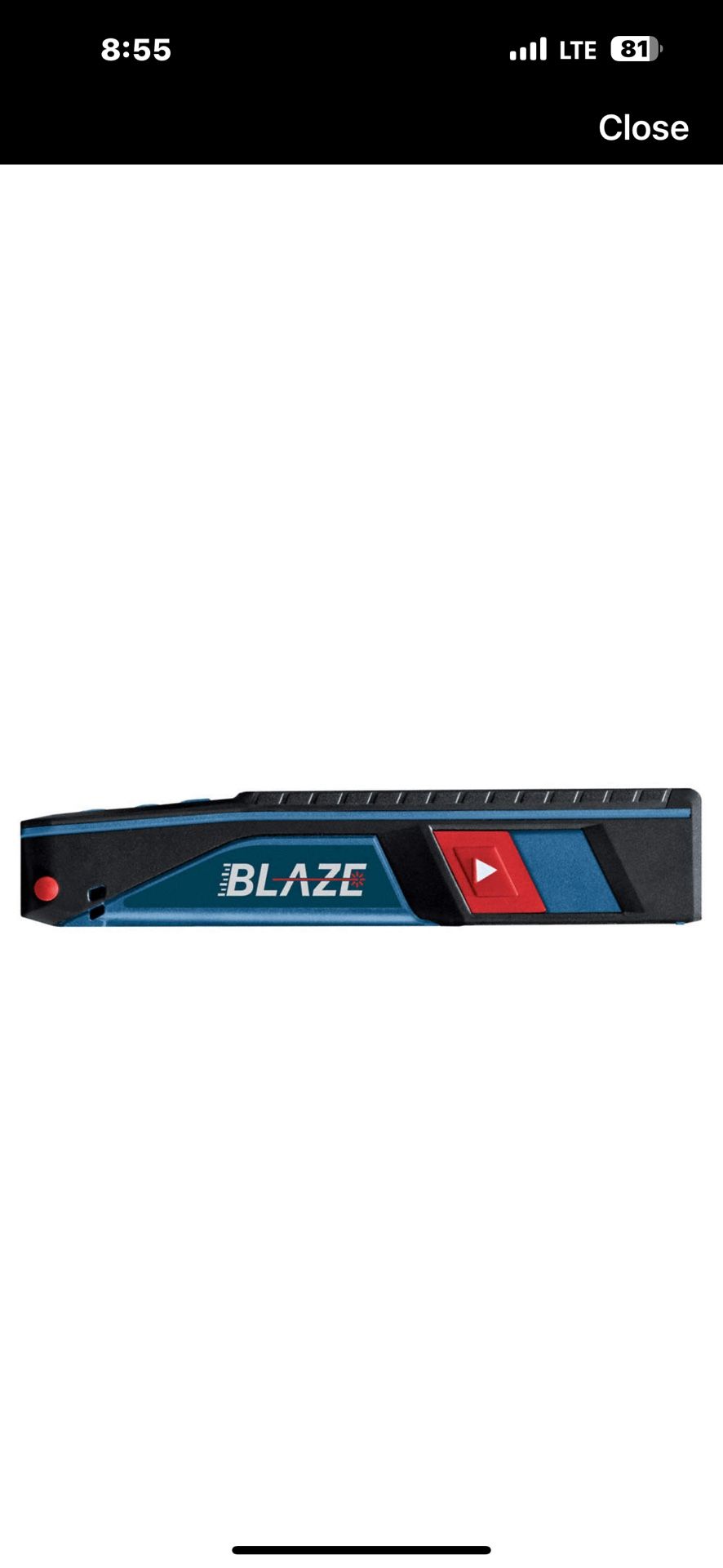 Bosch Laser Measuring Tool