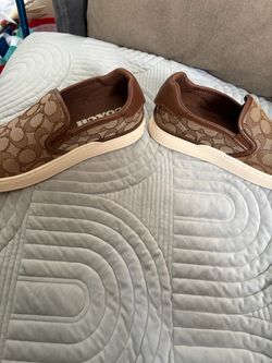 Coach Signature Slip-On Sneakers