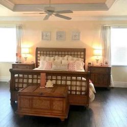 Beautiful Tommy Bahama Style Bedroom collection 