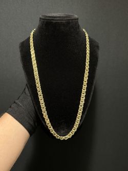 14K Gold filled chino link chain