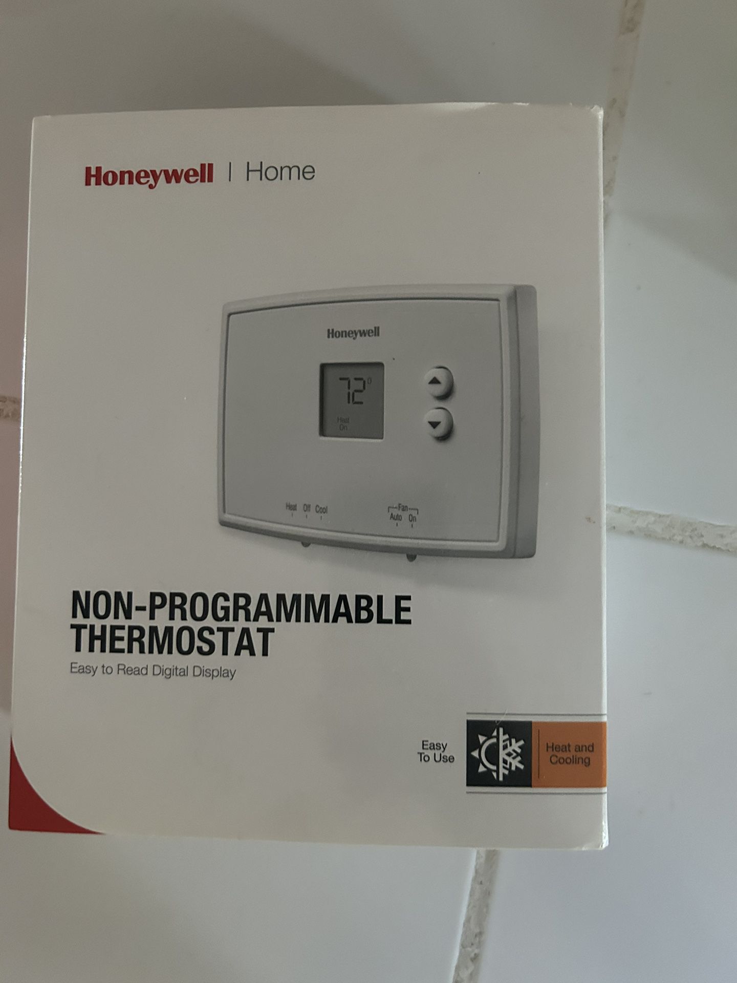 Non programmable Honeywell thermostat