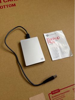 Seagate Backup Plus 1TB slim external hard drive