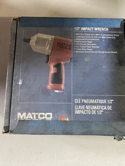 Matco 1/2” Impact Gun 