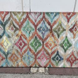 Large Colorful Canvas Art