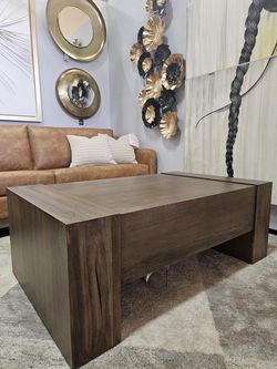 Don’t Miss Out! Modern Solid Wood Coffee Table at a Great Price