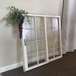 Antique Window Decor