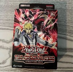 Yugioh The Crimson King Structure Deck 1st Edition