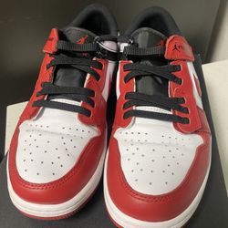 Nike Jordan 1 Low Fly ease Gym Red (Mens 9.5) 
