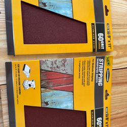 2 X Packs Sand Paper 