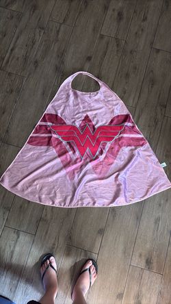 Six Flags Wonder Woman Cape Costume Halloween