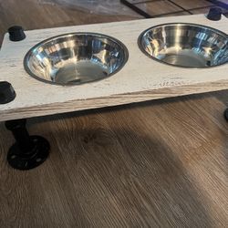 raised dog food bowls 