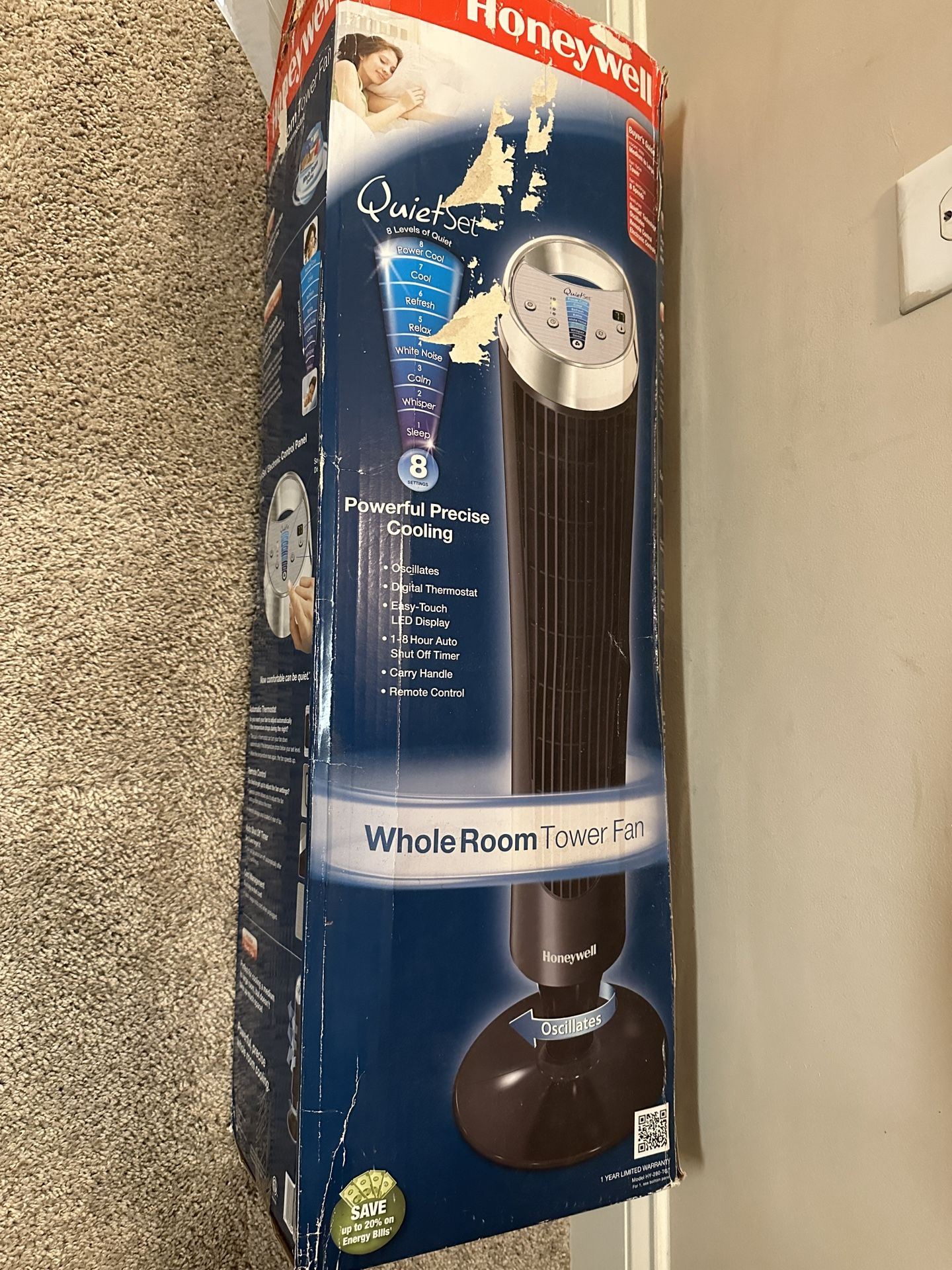 Rotating Fan Multiple Settings