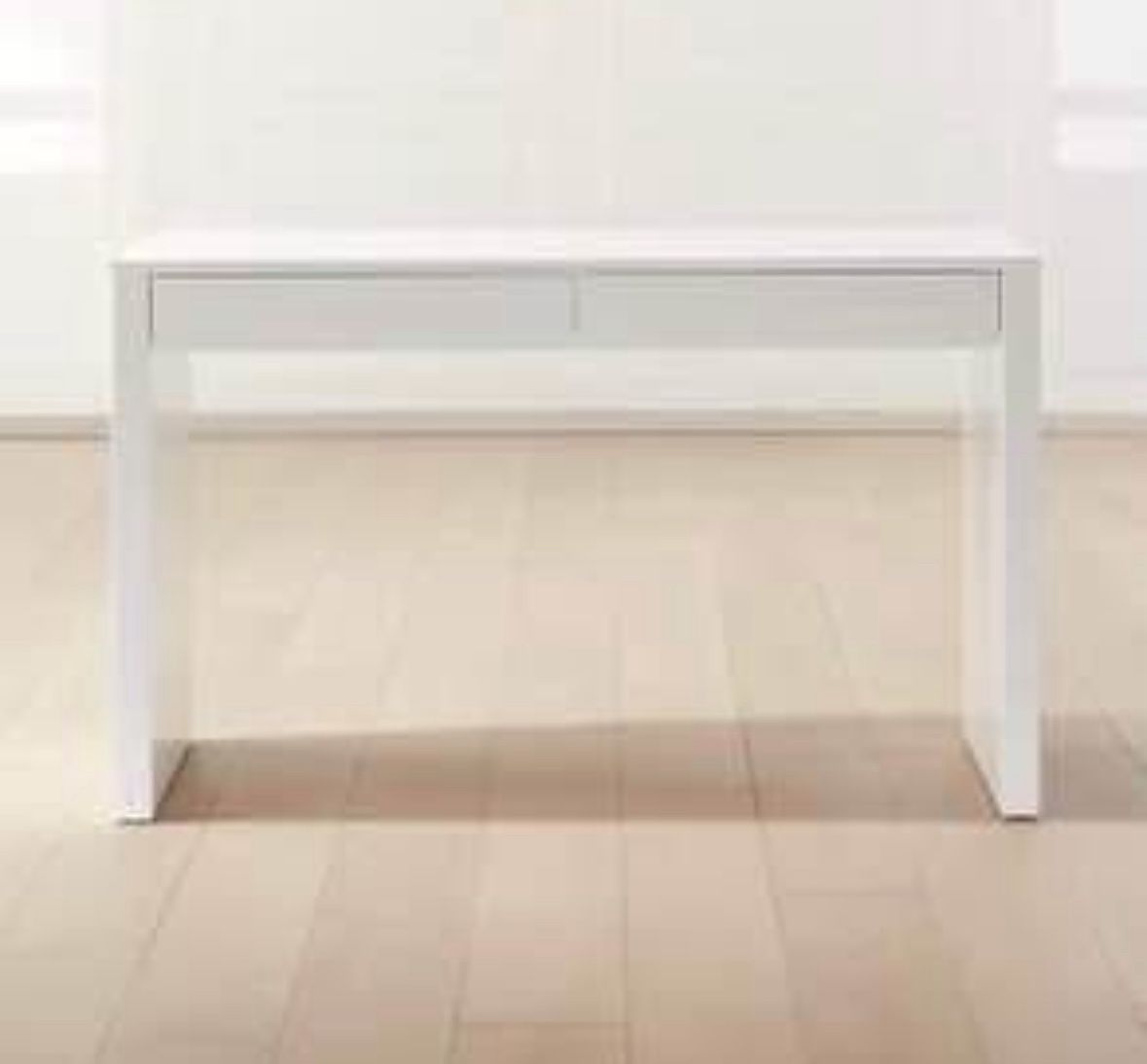 CB2 White Desk