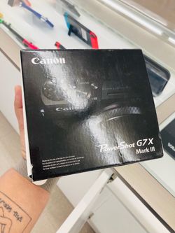 Canon power shot G7x mark III