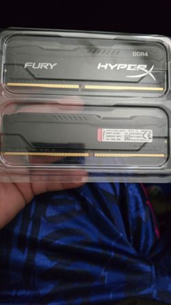 HyperX Fury DDR4 RAM Kit of 2X8 16gb
