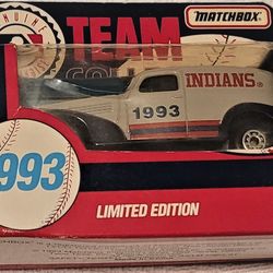 Matchbox 1939 Chevy Sedan 1993 Indians - Limited Edition