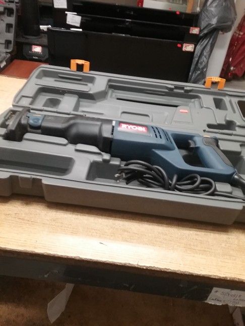 RYOBI RJ162V Reciprocating Saw W/ Case .........