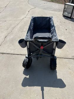 Quest All-Terrain Folding Utility Wagon - Great Condition!