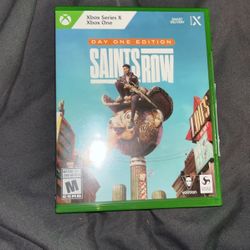 Saints Row Day One Edition Xbox One And Xbox Series X