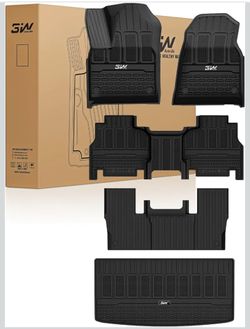 Jeep Wagoneer 7-seat 3W Auto-life All-Weather Car Floor Mats Set