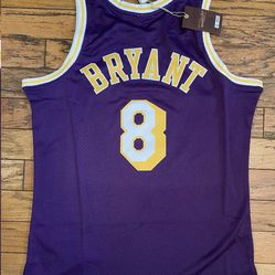 $60 Los Angeles Lakers Kobe Bryant Mitchell Royal Blue Or Gold Large Hardwood Classics
