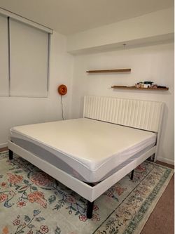King mattress and king Bedframe or entire bed