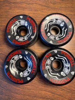 Skateboard old skool cruiser wheels Powell Peralta G-Bones 64mm 97a slightly used only $35!!!!!!!