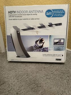 TERK HDTVi Indoor HDTV Antenna Pro Model 121P006 — $35