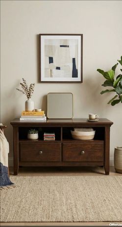 Pottery Barn Entertainment center/ Stand With Storage Excellent Condition 48X21X17    $180**