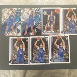 Cooper Flagg & Kon Knueppel Topps NBA Rookie Card Lot 