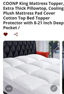 King Coonp Pillow Topper