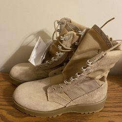 New With Tags Army Combat Hot Weather Boots Size 5