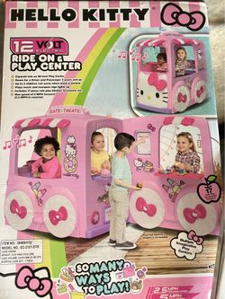 Hello Kitty12 Volt “Eats and Treats” Sweet Food Truck Play-Center Ride-On