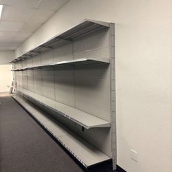 Lozier & Maddix Steel Gondola Shelving  for Retail Store, Warehouses, Commercial - 100's Available 
