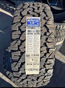 BFGoodrich All-Terrain T/A KO2 LT275/65R18 Tire $1,500