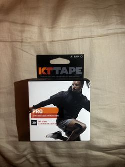 KT Tape Pro Jet Black 20 Strips