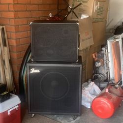 Bass Amp. Fender Rumble 500 With 1/15 Extension Cab